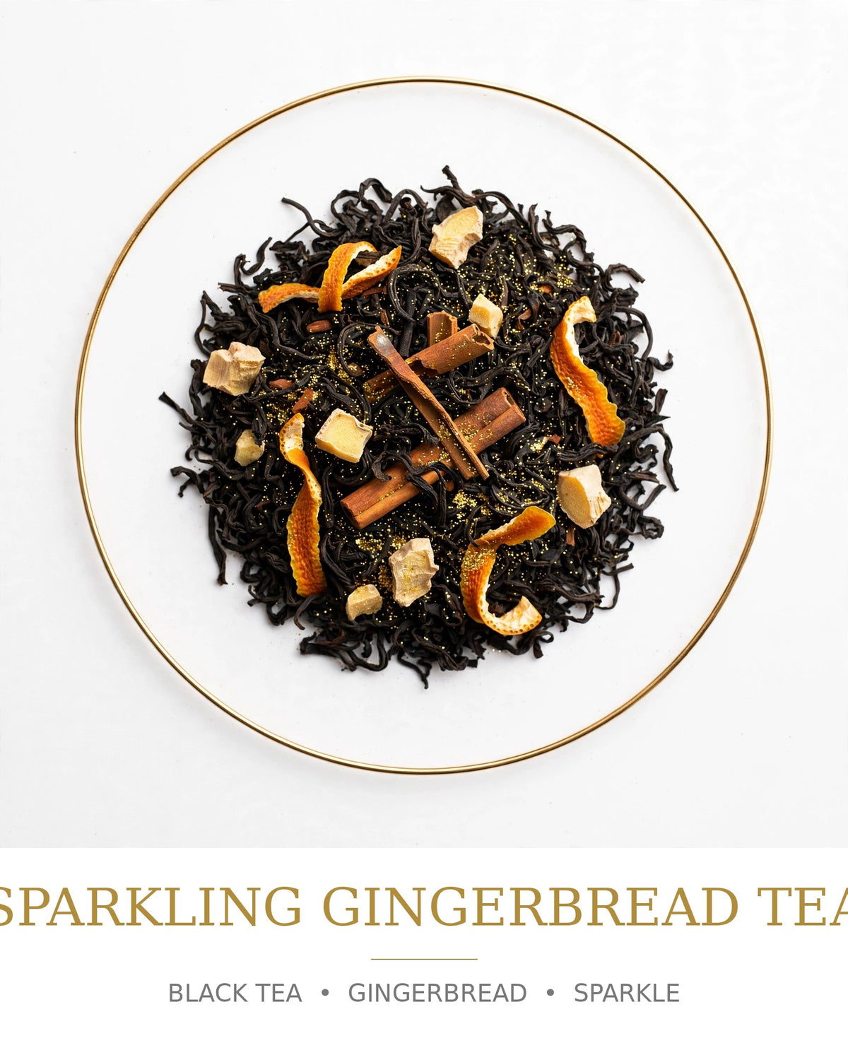 Sparkling Gingerbread Tea